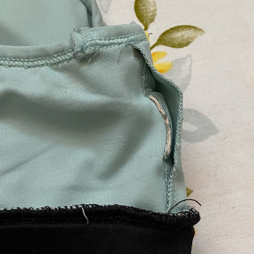 Light Blue Size M Racerback Bra - Picture 6 of 7